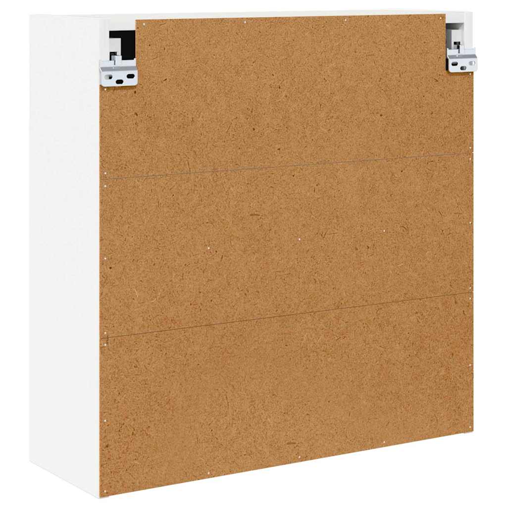 vidaXL Szafka z lustrem do łazienki z półką Biały 60 x 20 x 60 cm