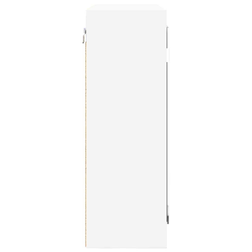 vidaXL Szafka z lustrem do łazienki z półką Biały 60 x 20 x 60 cm