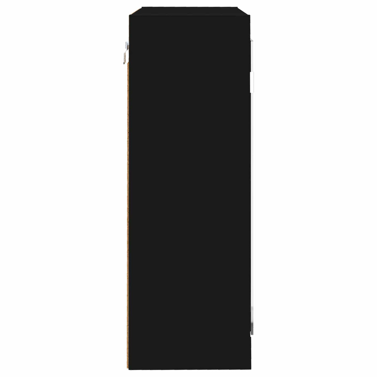 vidaXL Szafka z lustrem do łazienki Czarny 60 x 20 x 60 cm