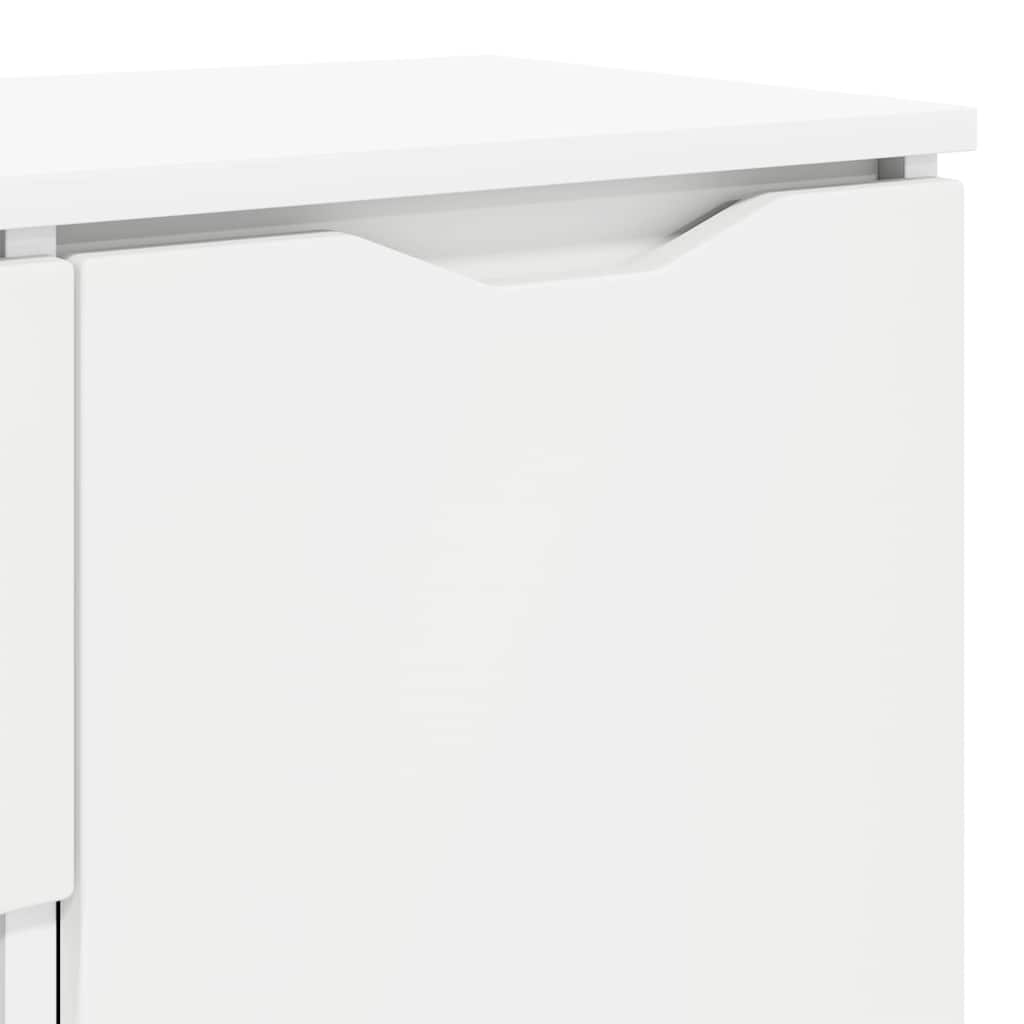 vidaXL Bufet z szufladą Biały 100 x 30 x 65,6 Materiał drewnopochodny