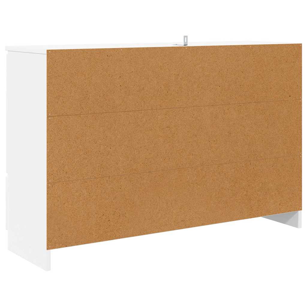 vidaXL Bufet z szufladą Biały 100 x 30 x 65,6 Materiał drewnopochodny