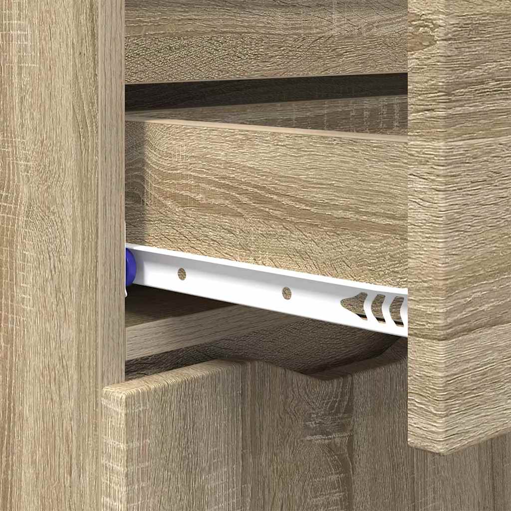 vidaXL Bufet Dąb Sonoma 100 x 30 x 65,6 Materiał drewnopochodny