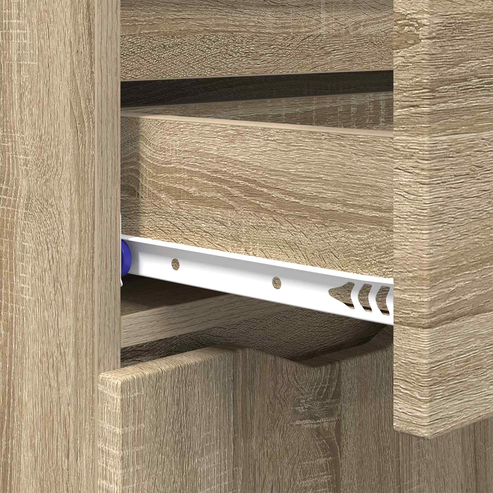 vidaXL Bufet Dąb Sonoma 100 x 30 x 65,6 Drewno inżynieryjne