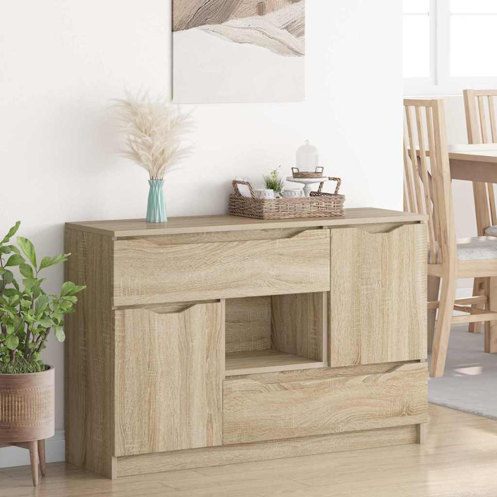 vidaXL Bufet Dąb Sonoma 100 x 30 x 65,6 Materiał drewnopochodny