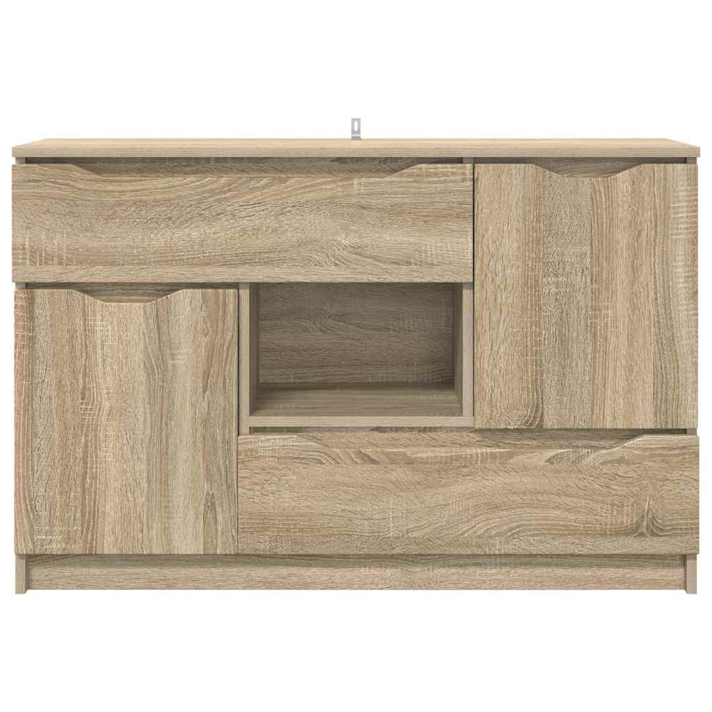 vidaXL Bufet Dąb Sonoma 100 x 30 x 65,6 Materiał drewnopochodny