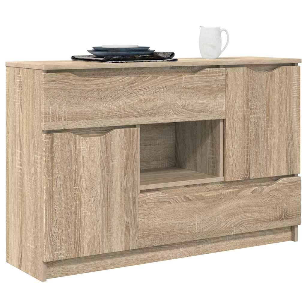 vidaXL Bufet Dąb Sonoma 100 x 30 x 65,6 Materiał drewnopochodny