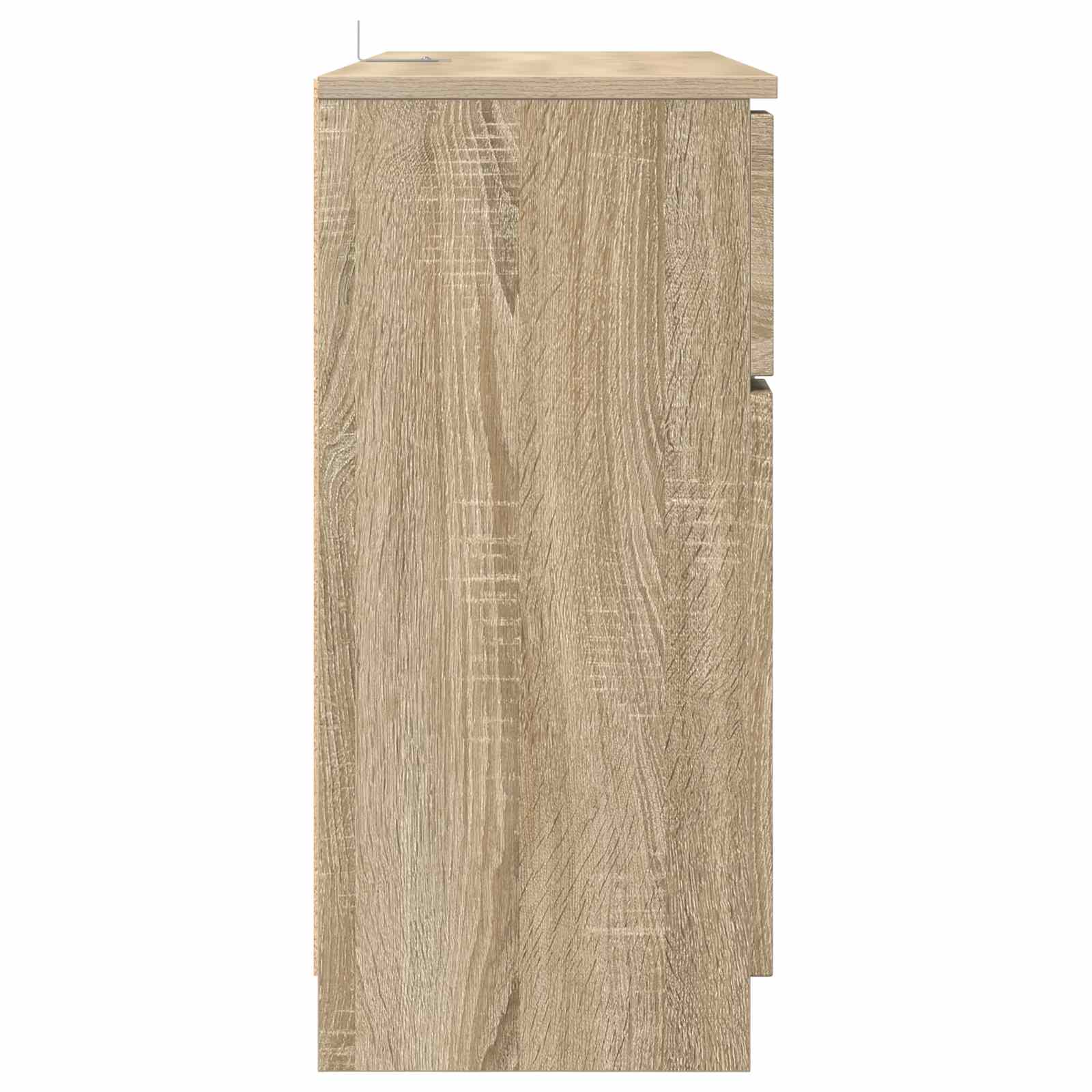 vidaXL Bufet Dąb Sonoma 100 x 30 x 65,6 Drewno inżynieryjne