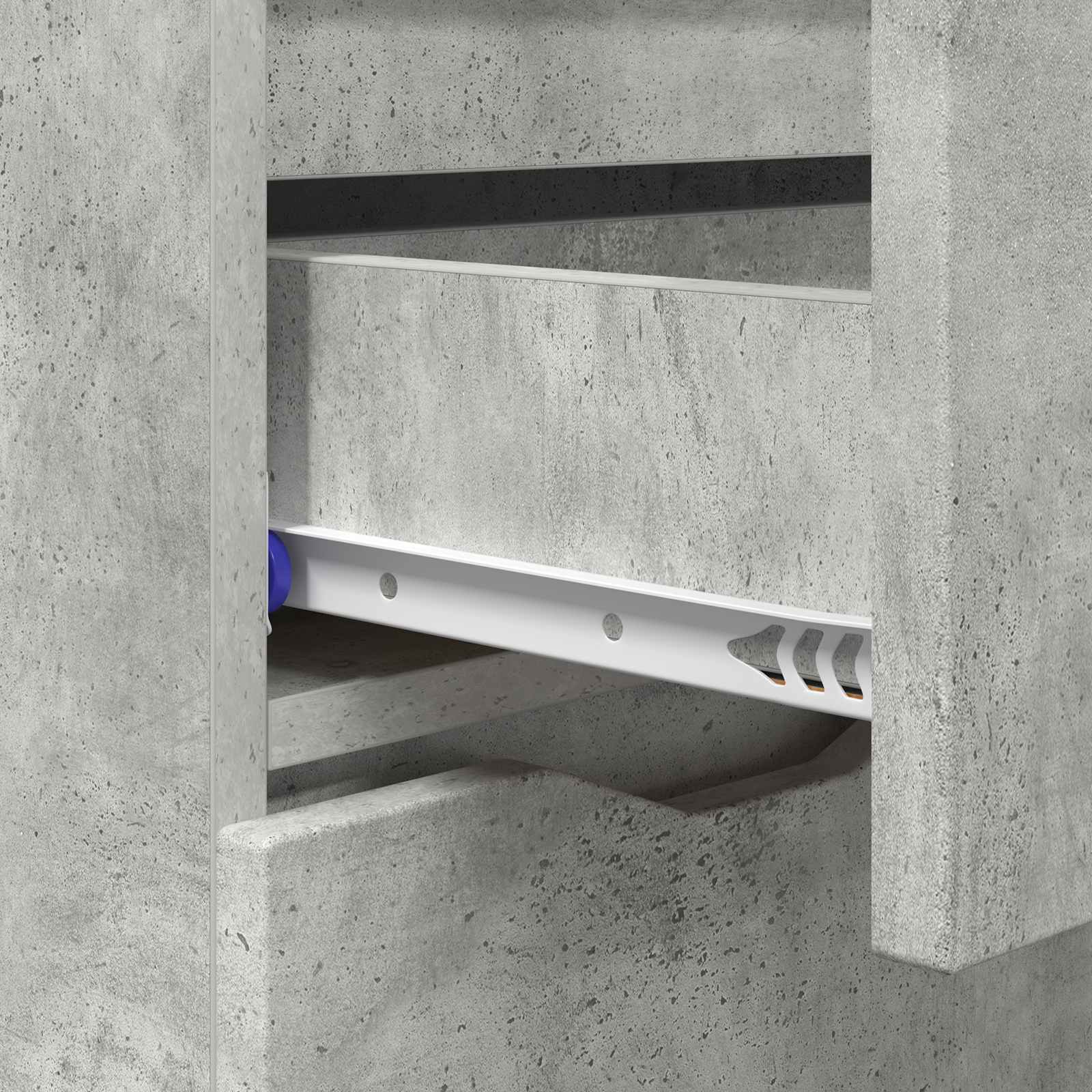 vidaXL Bufet Betonowy szary 100 x 30 x 65,6 Drewno inżynieryjne