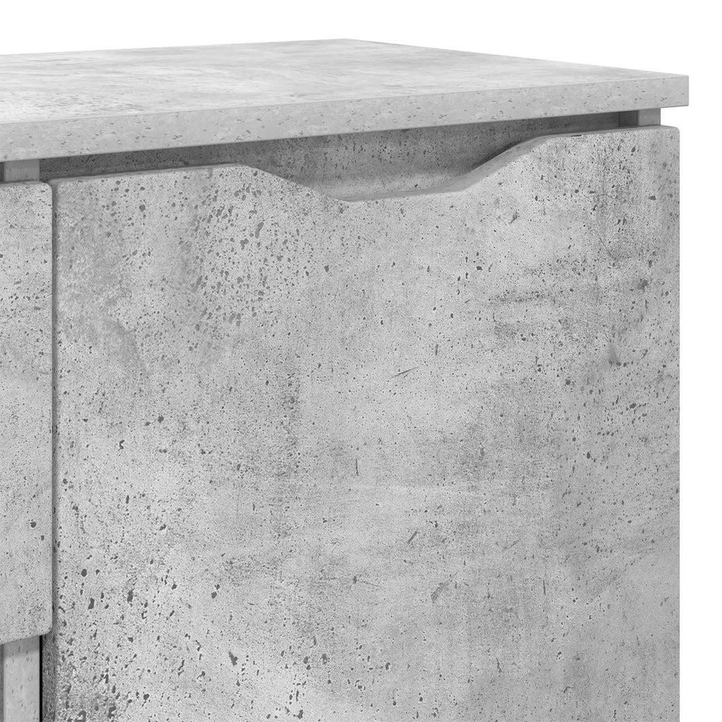 vidaXL Bufet Betonowy szary 100 x 30 x 65,6 Drewno inżynieryjne