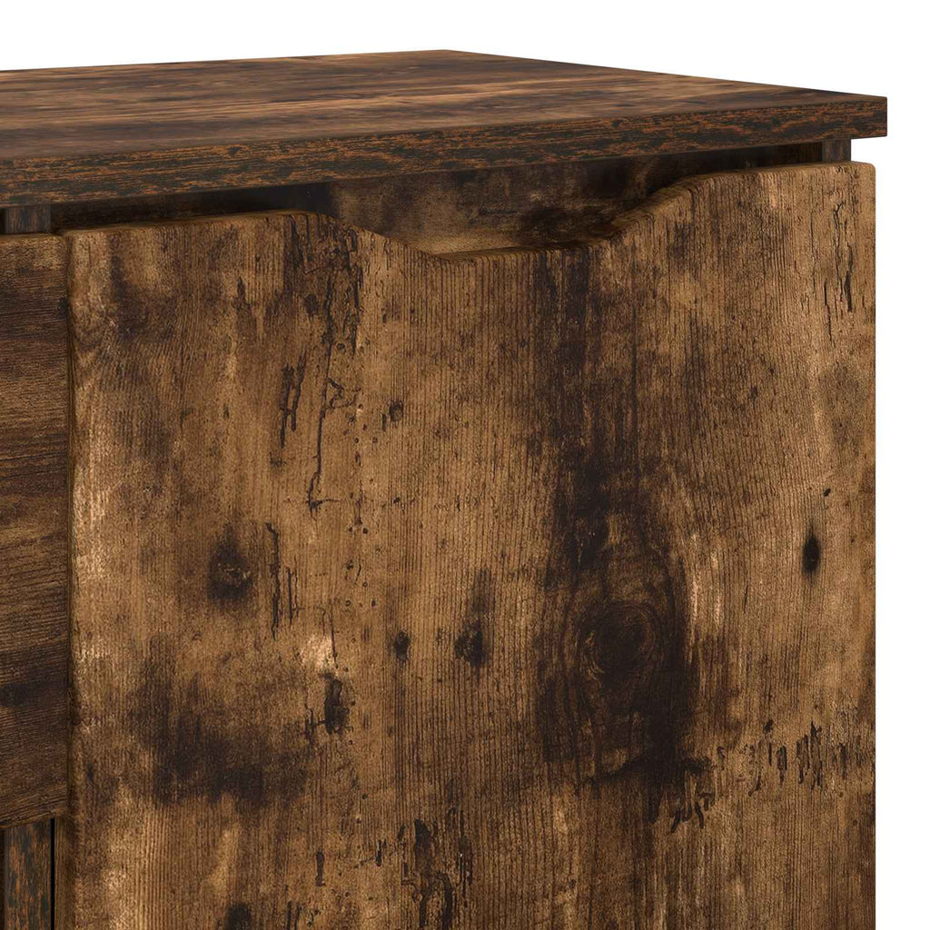 vidaXL Bufet Dąb wędzony 100 x 30 x 65,6 Drewno inżynieryjne