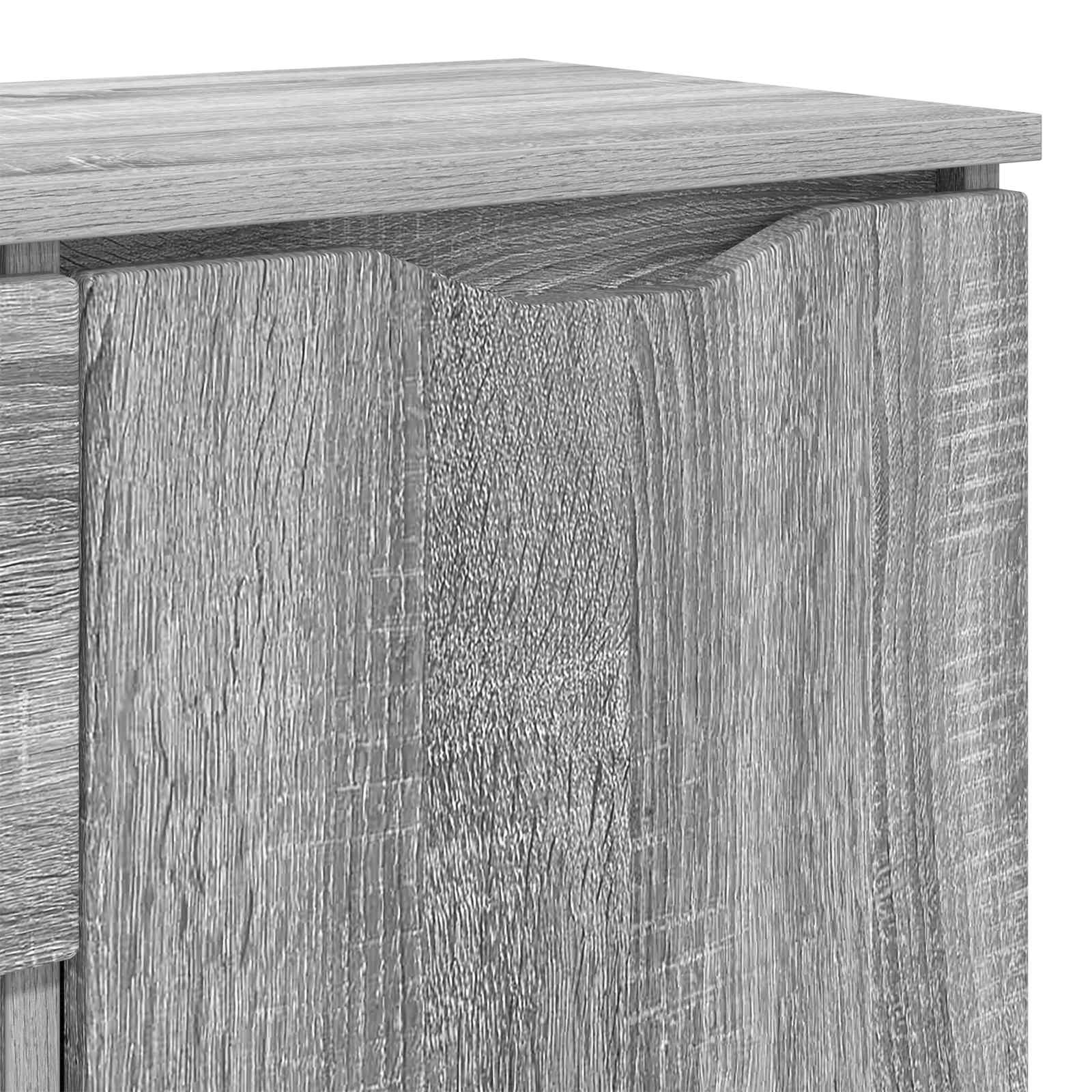vidaXL Bufet Szary Sonoma 100 x 30 x 65,6 Drewno inżynieryjne
