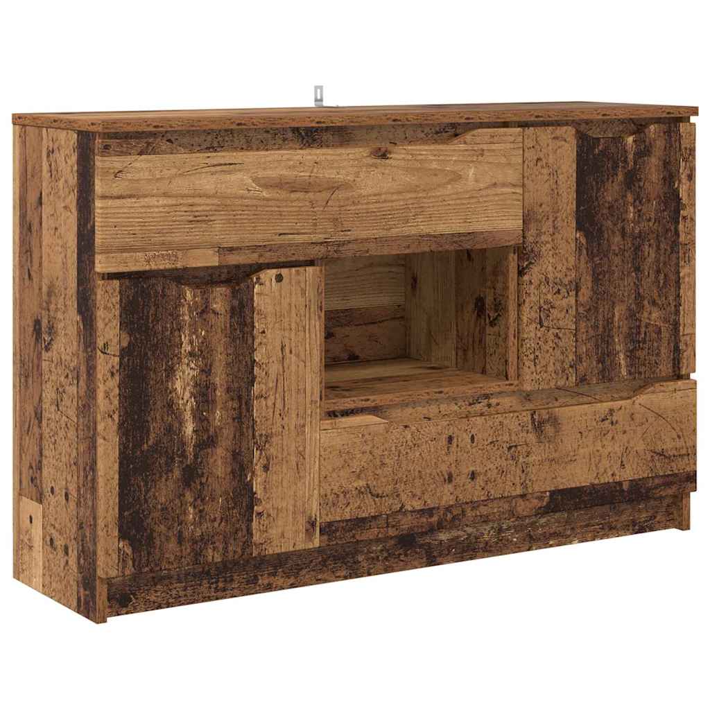 vidaXL Bufet Stare drewno 100 x 30 x 65,6 Materiał drewnopochodny