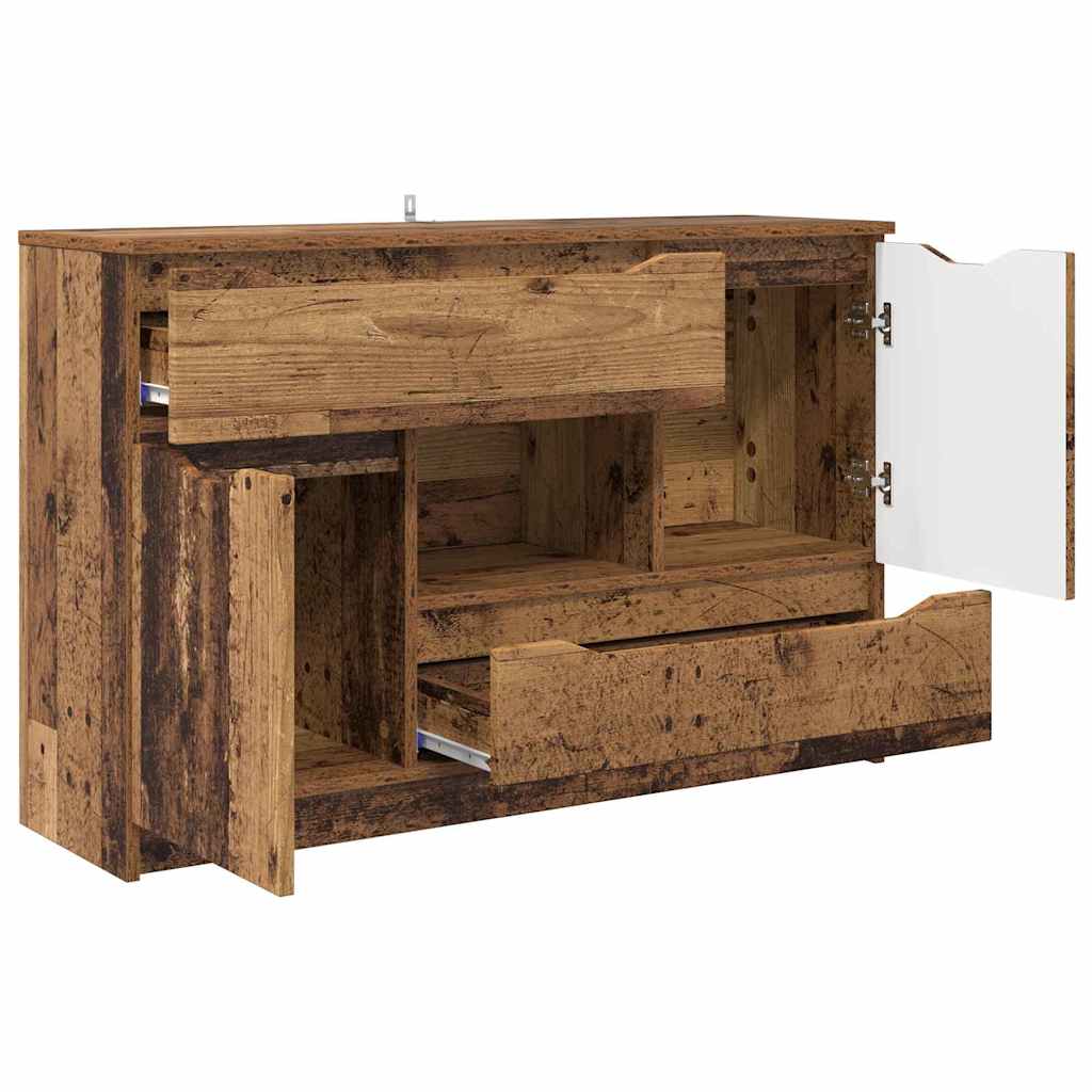 vidaXL Bufet Stare drewno 100 x 30 x 65,6 Materiał drewnopochodny