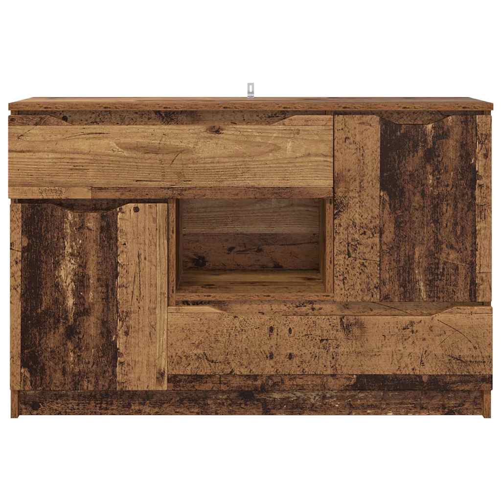 vidaXL Bufet Stare drewno 100 x 30 x 65,6 Materiał drewnopochodny