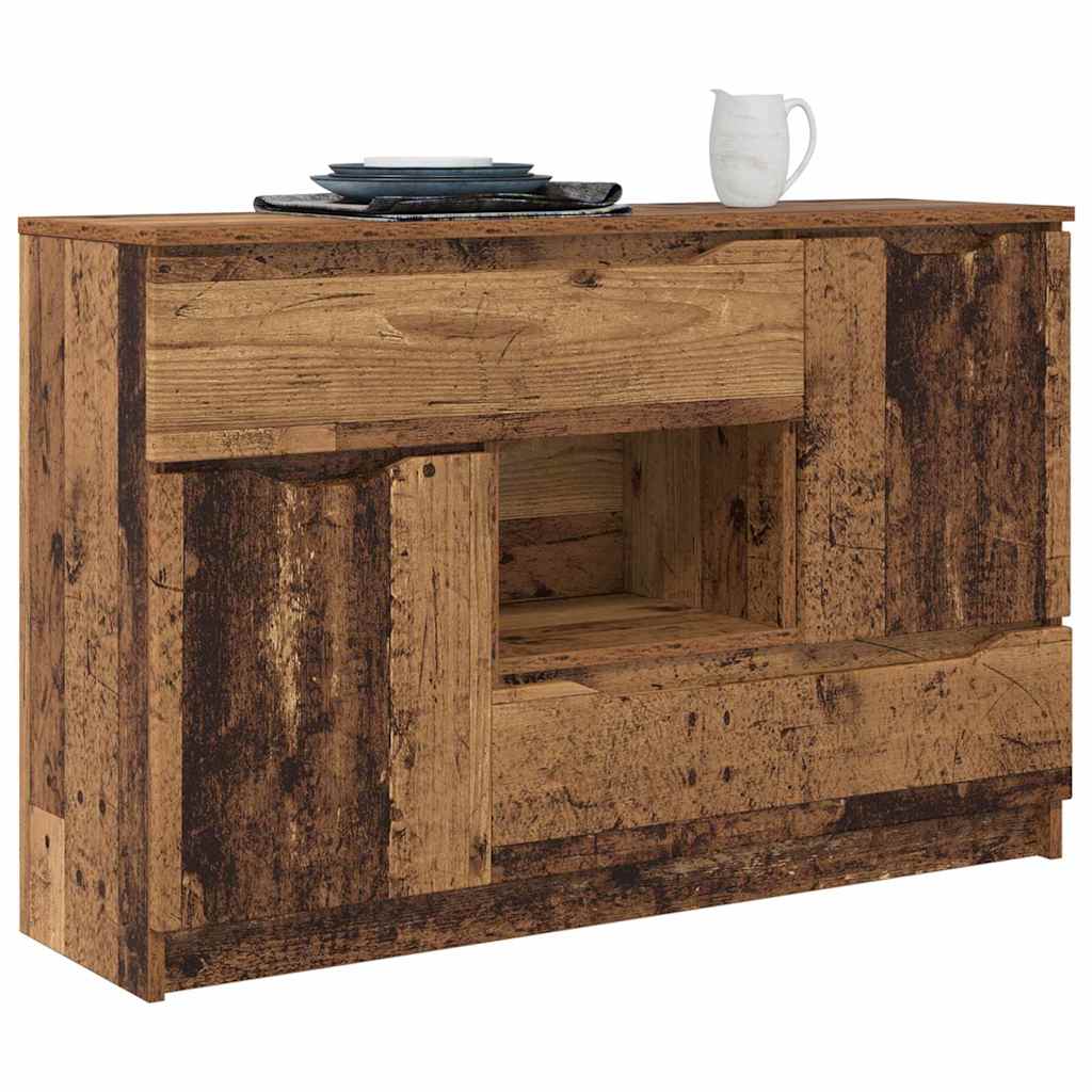 vidaXL Bufet Stare drewno 100 x 30 x 65,6 Materiał drewnopochodny