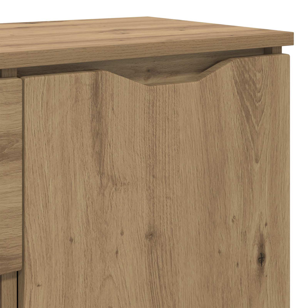 vidaXL Bufet Dąb rzemieślniczy 100 x 30 x 65,6 Drewno inżynieryjne