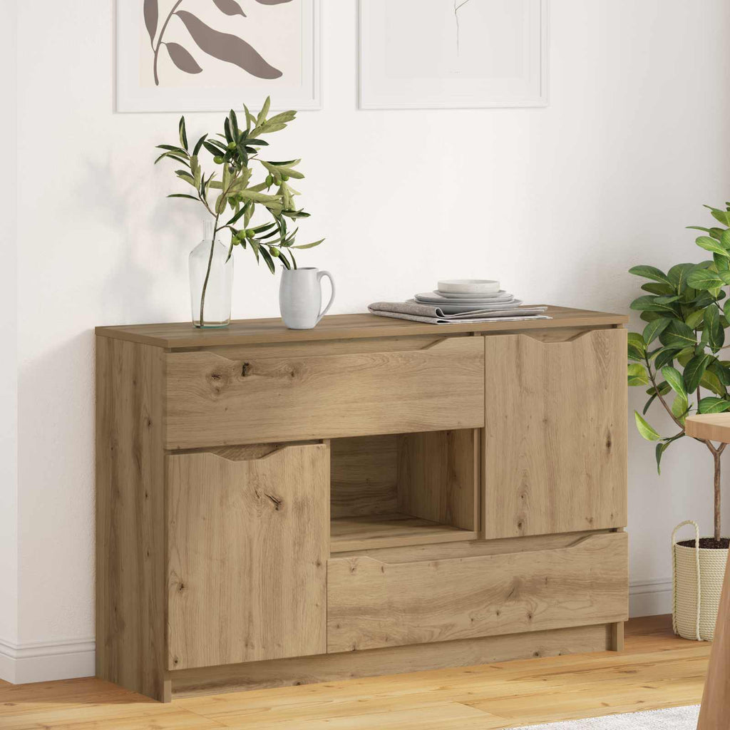 vidaXL Bufet Dąb rzemieślniczy 100 x 30 x 65,6 Drewno inżynieryjne