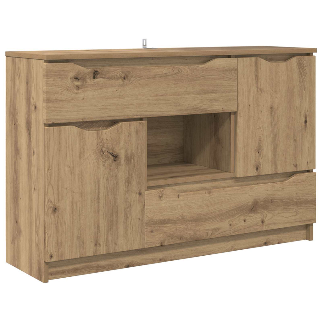 vidaXL Bufet Dąb rzemieślniczy 100 x 30 x 65,6 Drewno inżynieryjne