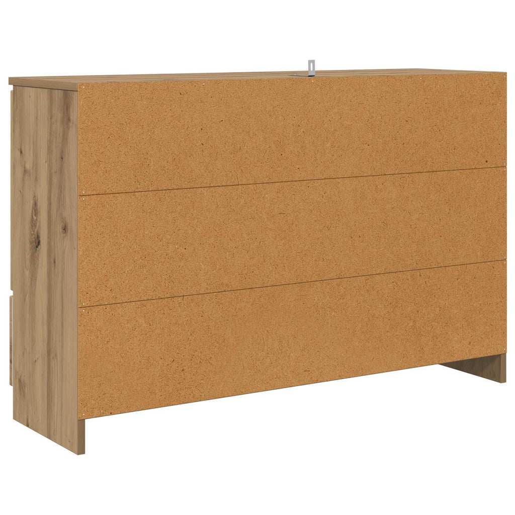 vidaXL Bufet Dąb rzemieślniczy 100 x 30 x 65,6 Drewno inżynieryjne
