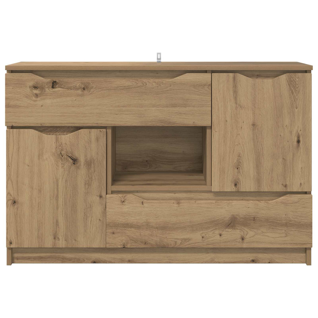 vidaXL Bufet Dąb rzemieślniczy 100 x 30 x 65,6 Drewno inżynieryjne