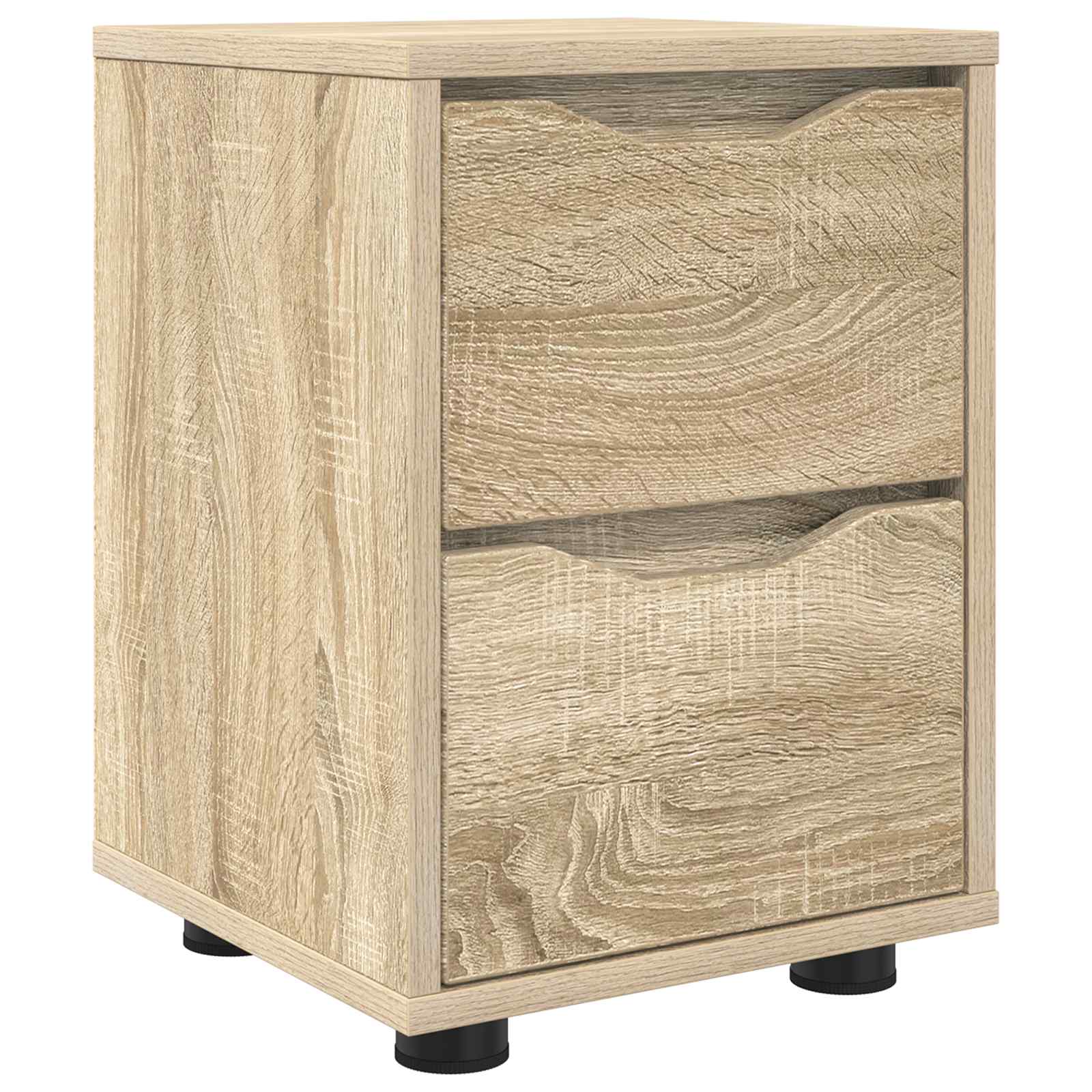vidaXL Stolik nocny Dąb Sonoma 30,5 x 30 x 43 cm Drewno inżynieryjne