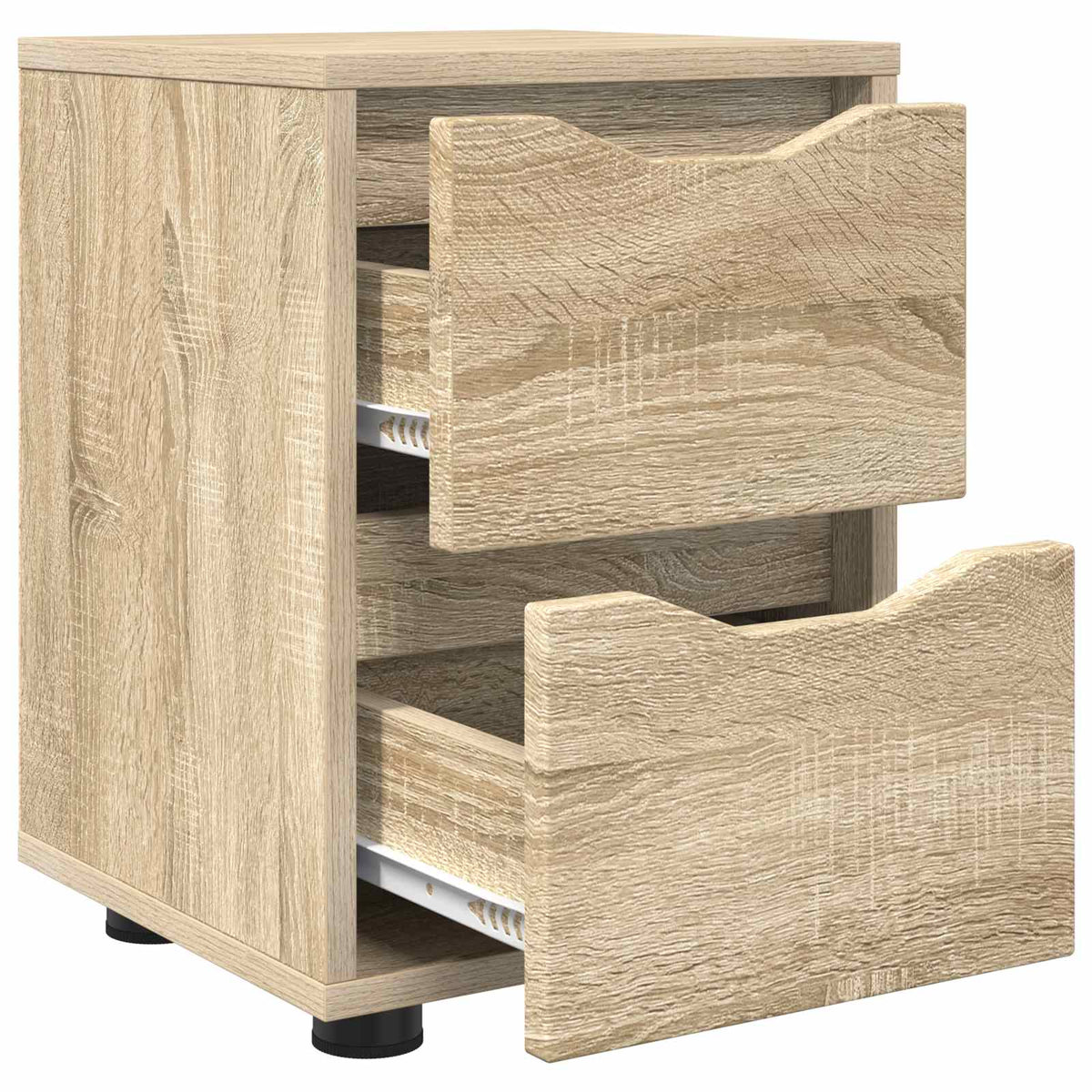 vidaXL Stolik nocny Dąb Sonoma 30,5 x 30 x 43 cm Drewno inżynieryjne