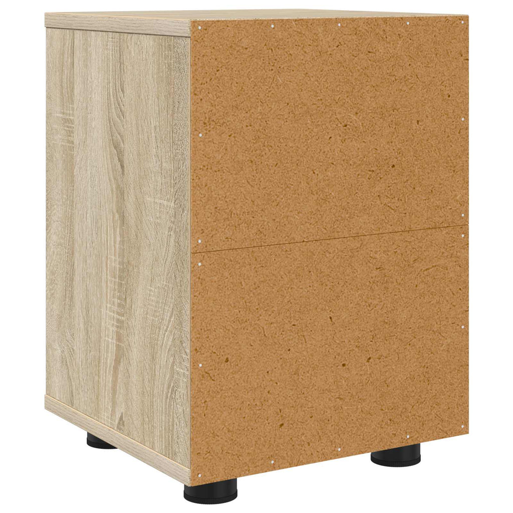 vidaXL Stolik nocny Dąb Sonoma 30,5 x 30 x 43 cm Drewno inżynieryjne