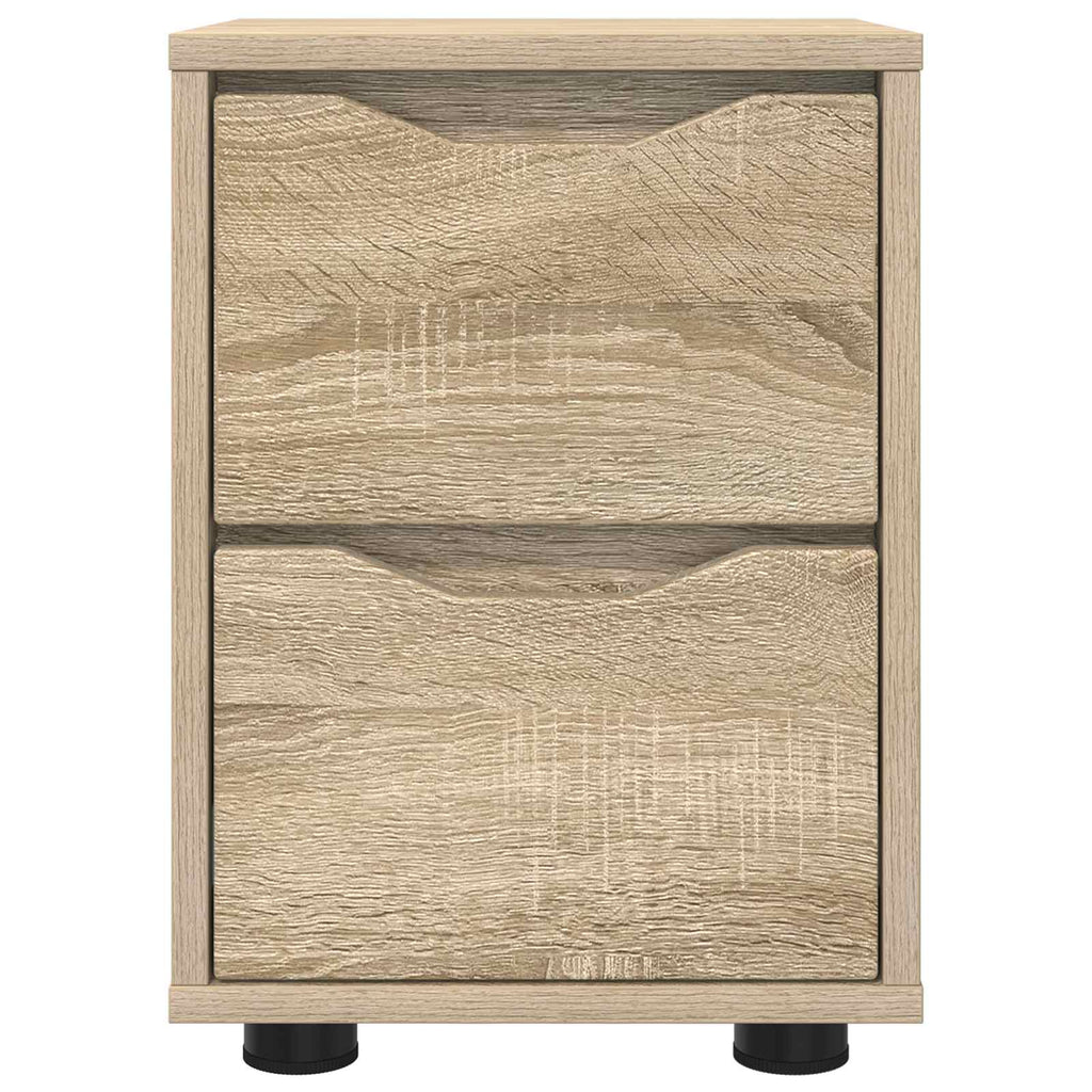 vidaXL Stolik nocny Dąb Sonoma 30,5 x 30 x 43 cm Drewno inżynieryjne