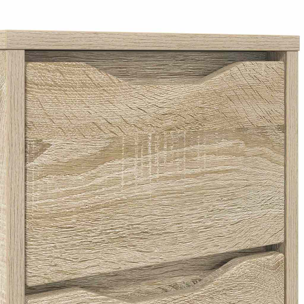 vidaXL Szafki nocne z szufladą 2 pcs Dąb Sonoma 30,5 x 30 x 43 cm