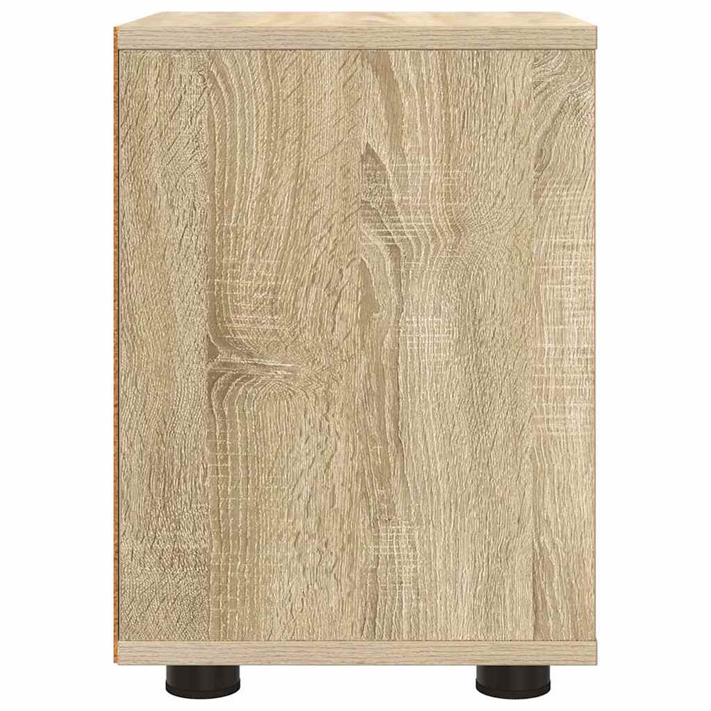vidaXL Szafki nocne z szufladą 2 pcs Dąb Sonoma 30,5 x 30 x 43 cm