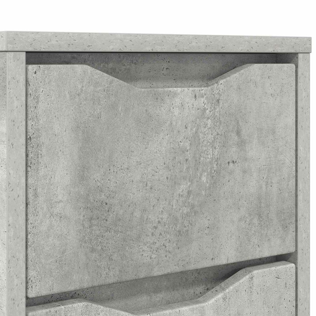 vidaXL Szafki nocne 2 szt. Betonowy szary 30,5 x 30 x 43 cm