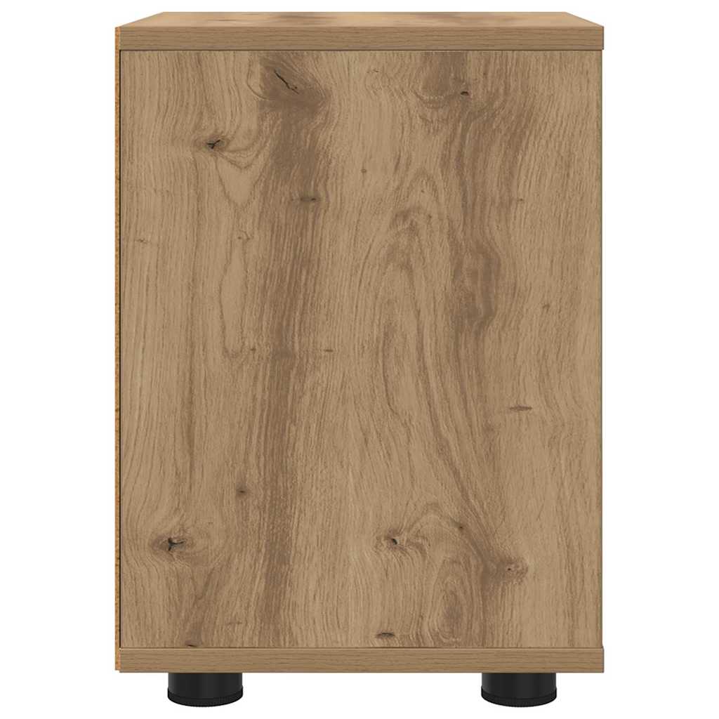 vidaXL Szafki nocne 2 pcs Dąb rzemieślniczy 30,5 x 30 x 43 cm