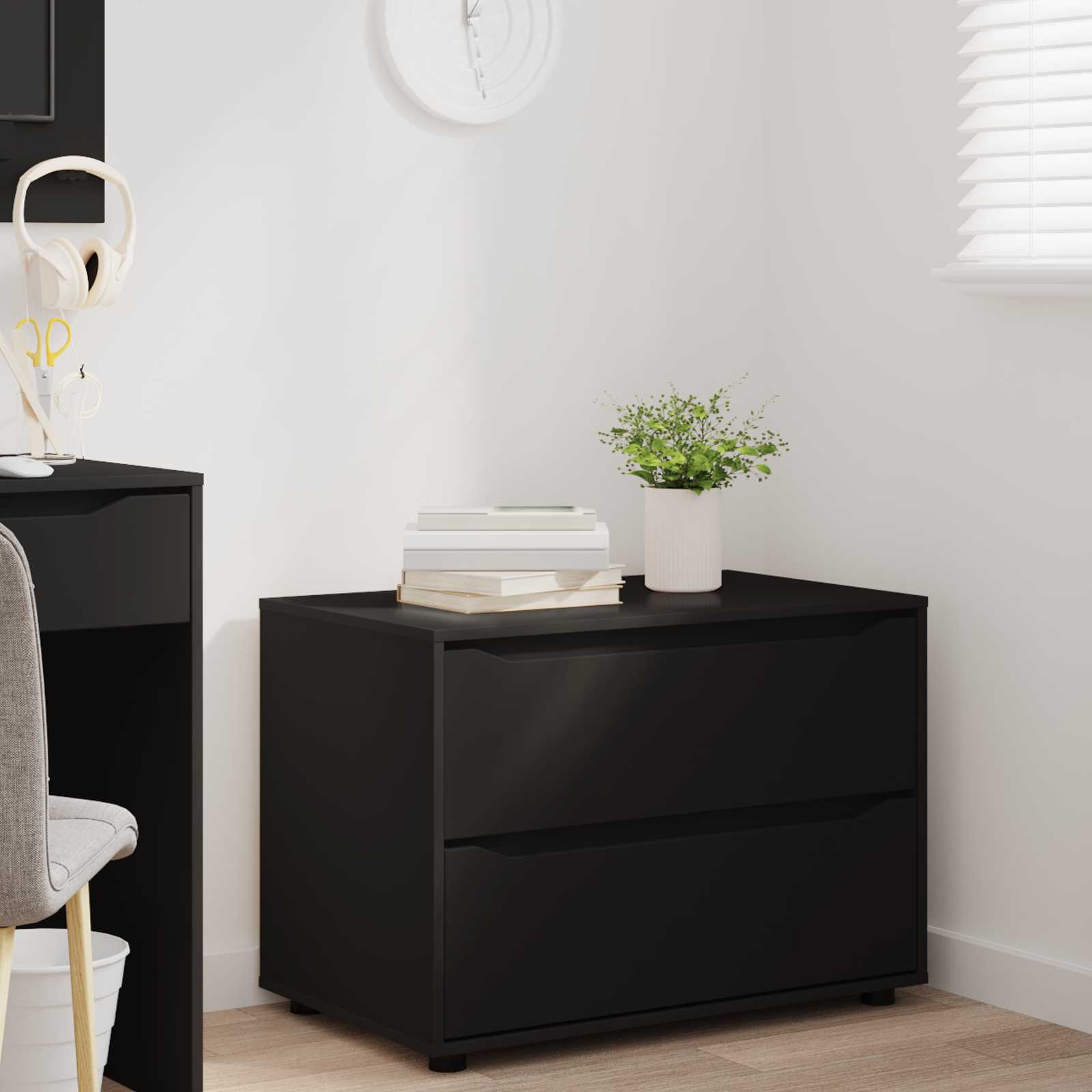 vidaXL Szafka do przechowywania 80 x 48 x 57 cm Drewno inżynieryjne