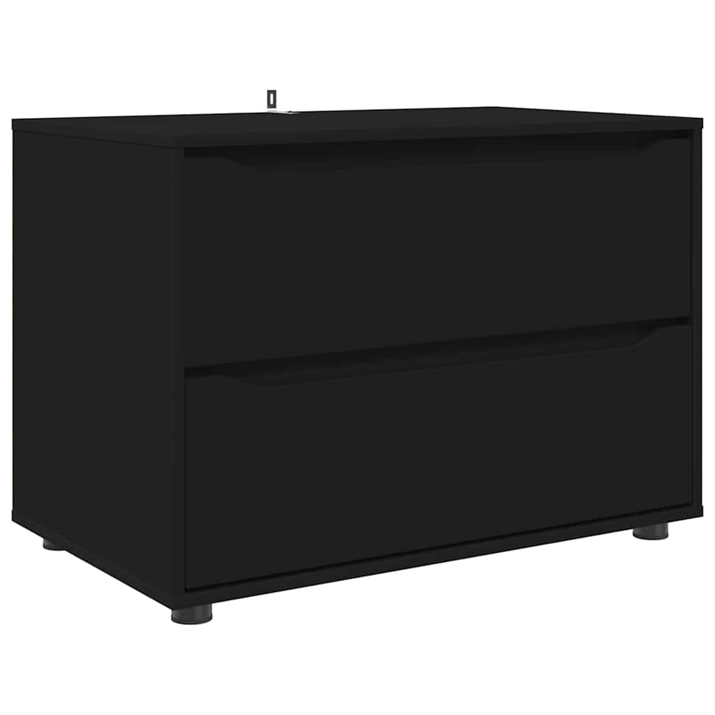 vidaXL Szafka do przechowywania Czarny 80 x 48 x 57 cm
