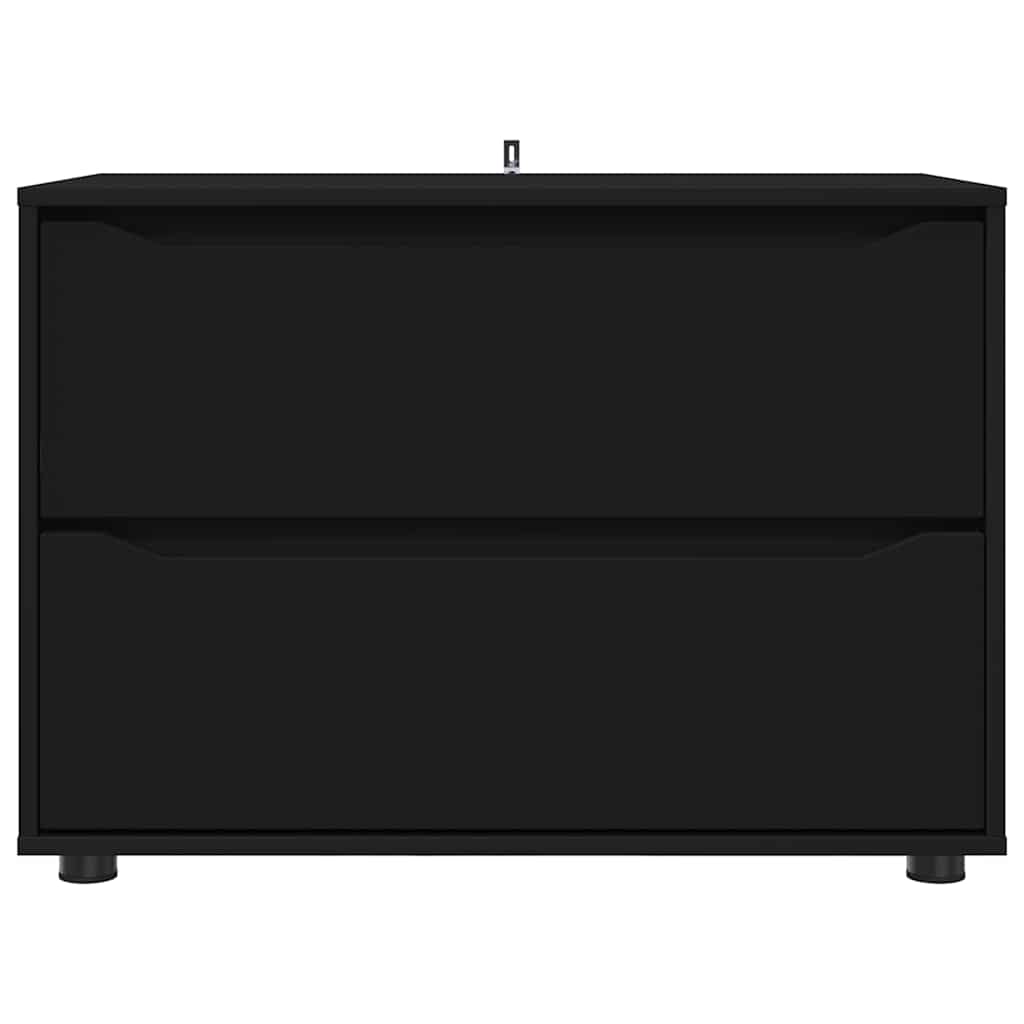 vidaXL Szafka do przechowywania Czarny 80 x 48 x 57 cm