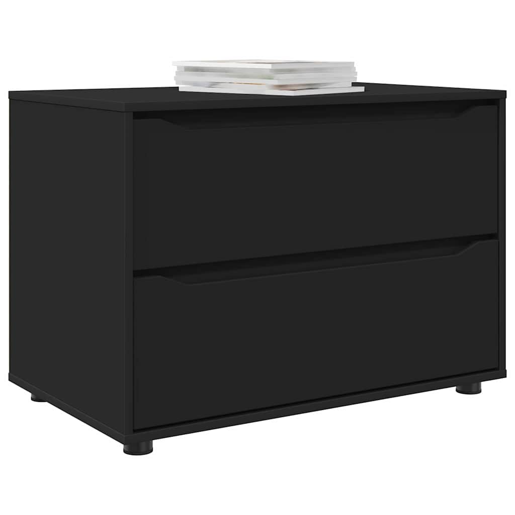 vidaXL Szafka do przechowywania Czarny 80 x 48 x 57 cm