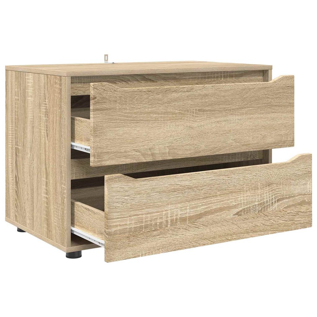 vidaXL Szafka do przechowywania 80 x 48 x 57 cm Drewno inżynieryjne