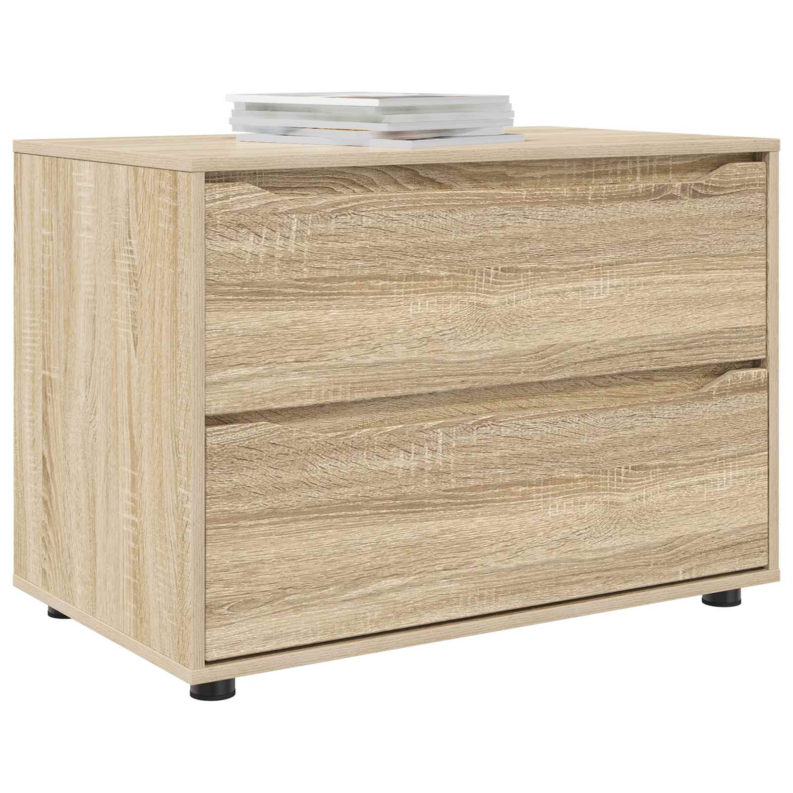 vidaXL Szafka do przechowywania 80 x 48 x 57 cm Drewno inżynieryjne