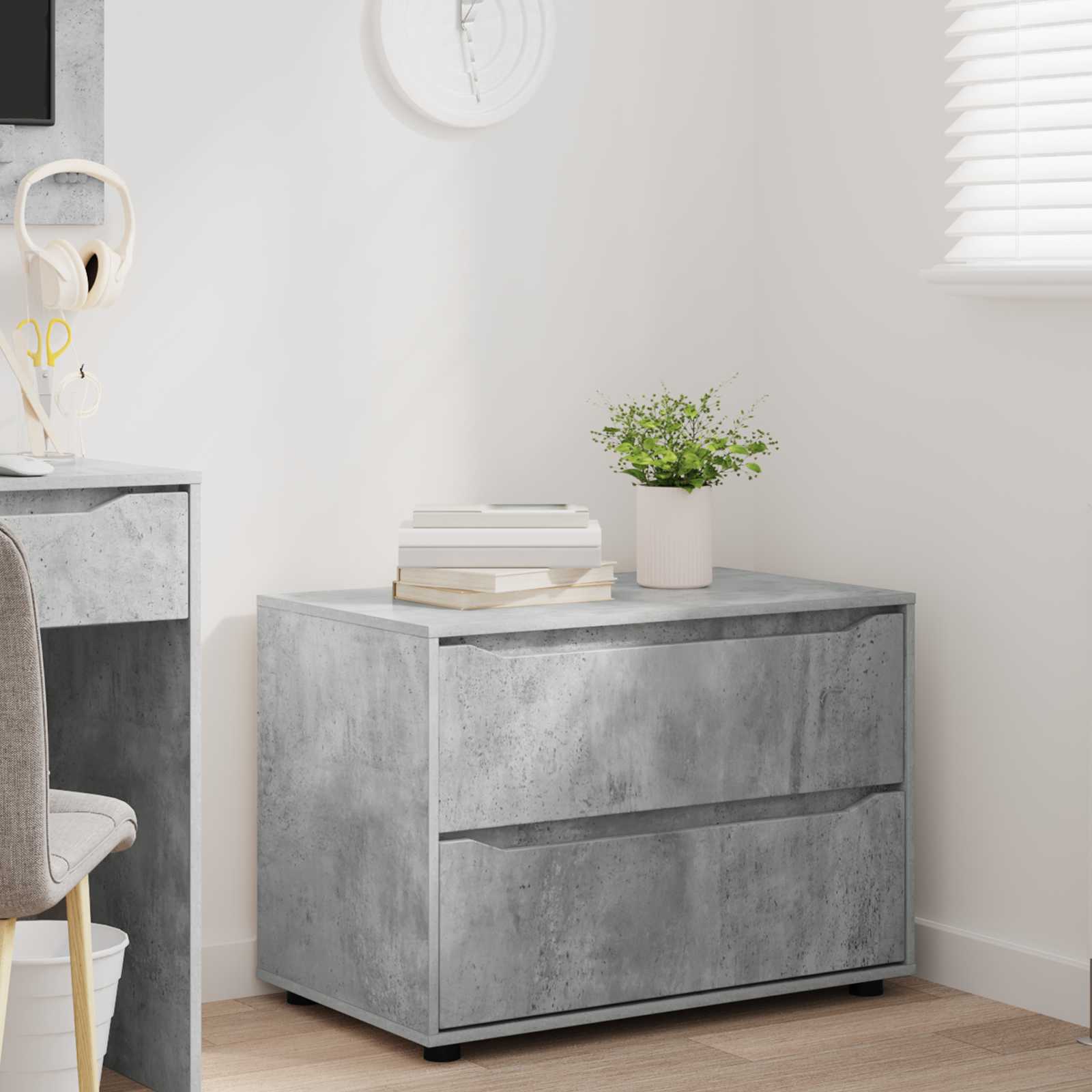 vidaXL Szafka do przechowywania 80 x 48 x 57 cm Drewno inżynieryjne