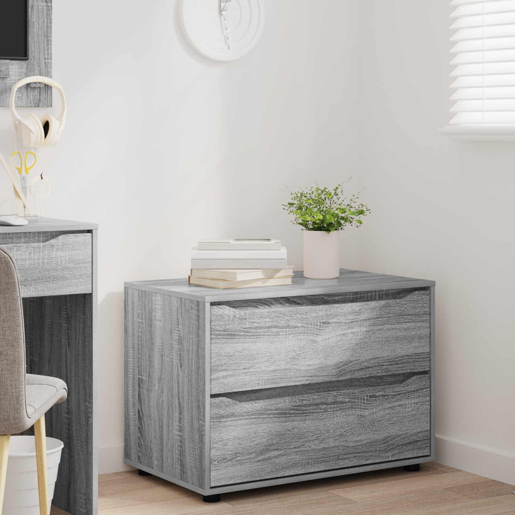 vidaXL Szafka do przechowywania 80 x 48 x 57 cm Drewno inżynieryjne
