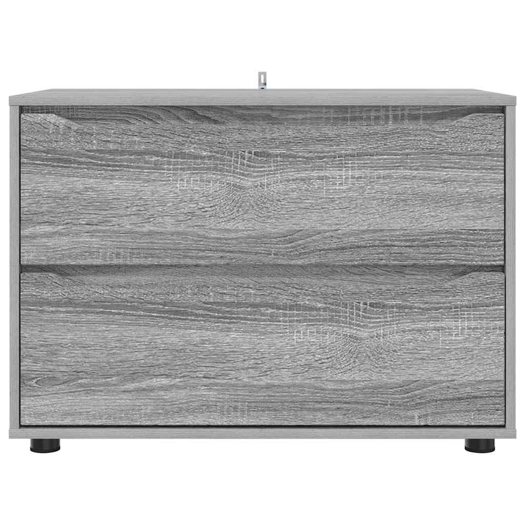 vidaXL Szafka do przechowywania Szary Sonoma 80 x 48 x 57 cm