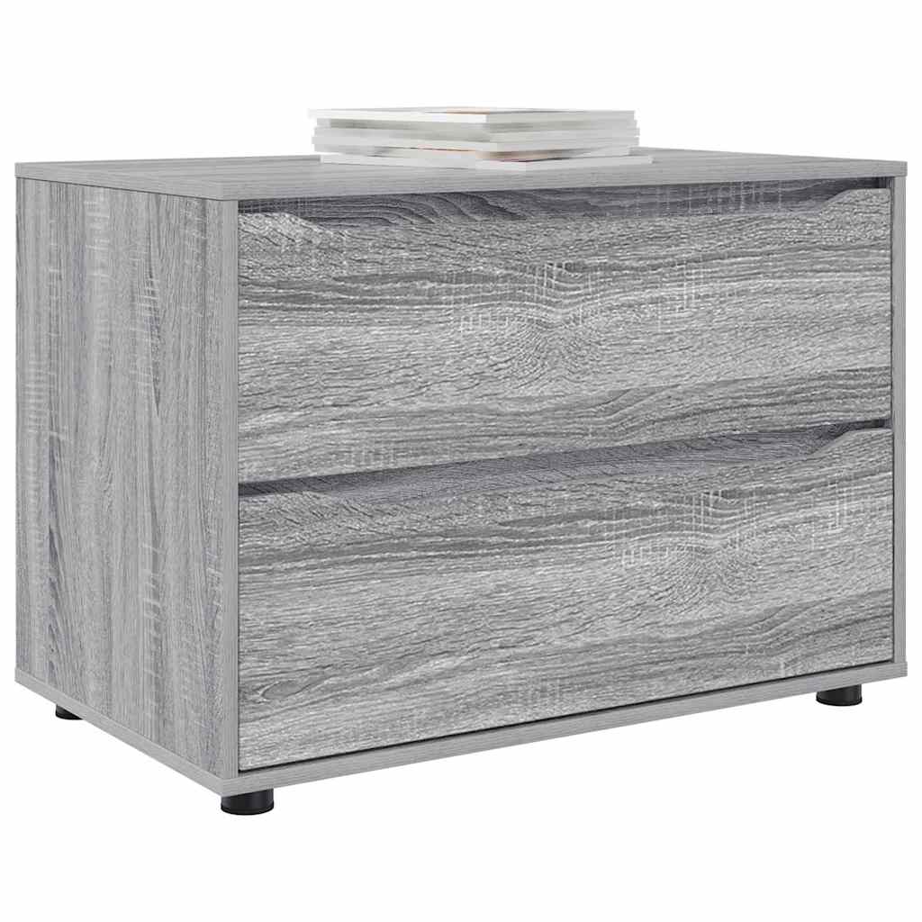 vidaXL Szafka do przechowywania Szary Sonoma 80 x 48 x 57 cm