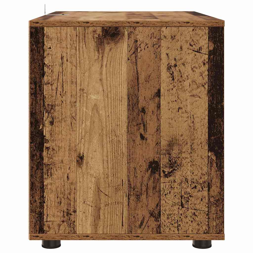vidaXL Szafka do przechowywania Stare drewno 80 x 48 x 57 cm
