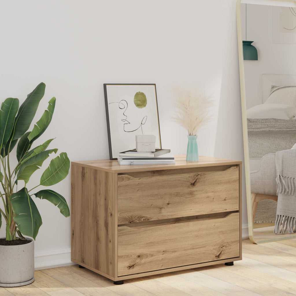 vidaXL Szafka do przechowywania 80 x 48 x 57 cm Drewno inżynieryjne