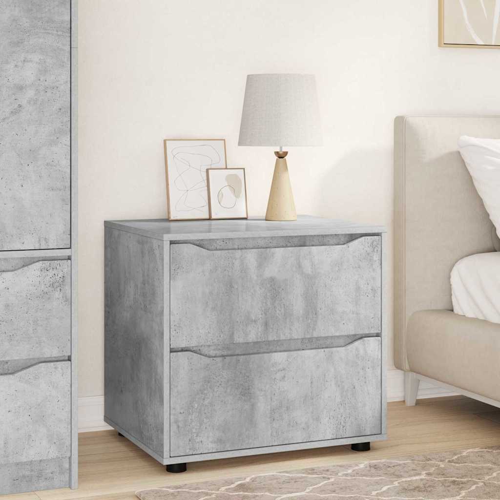 vidaXL Szafka do przechowywania Betonowy szary 60 x 48 x 57 cm