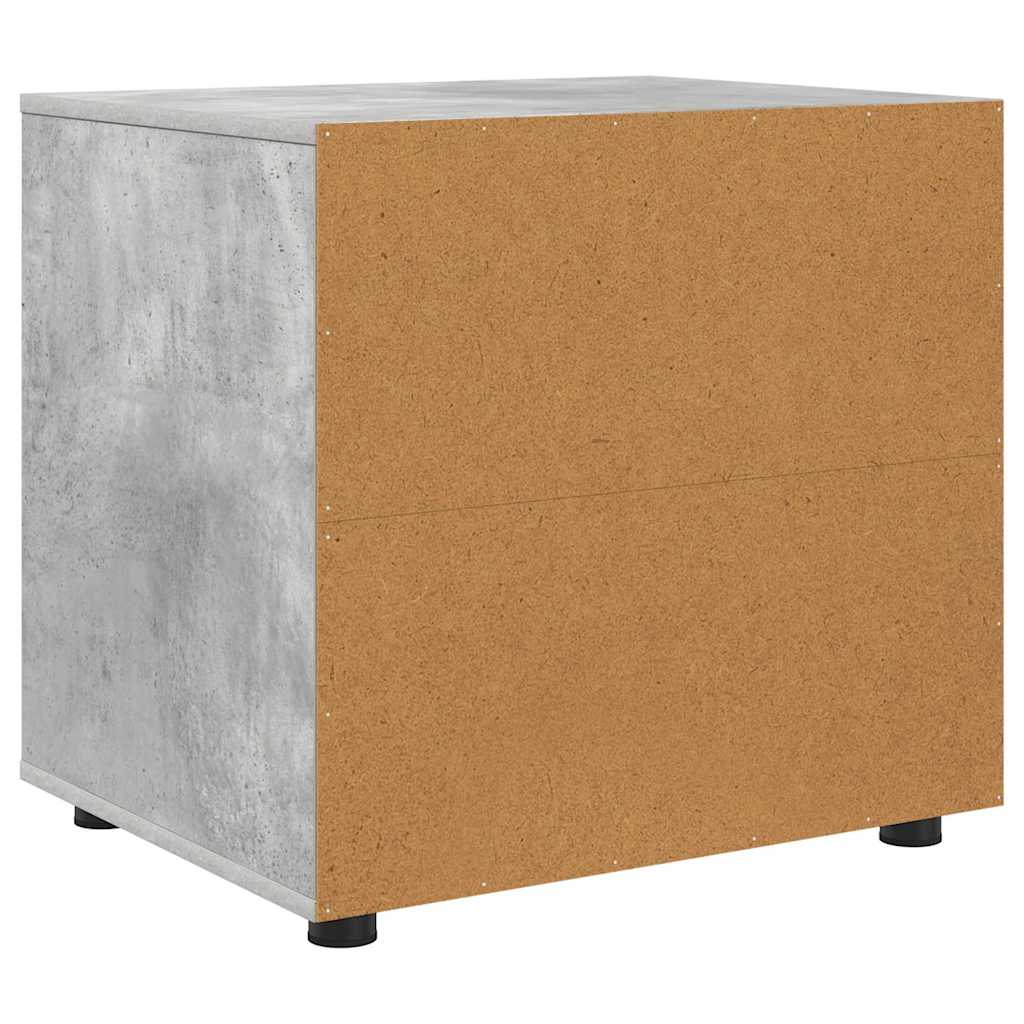 vidaXL Szafka do przechowywania Betonowy szary 60 x 48 x 57 cm