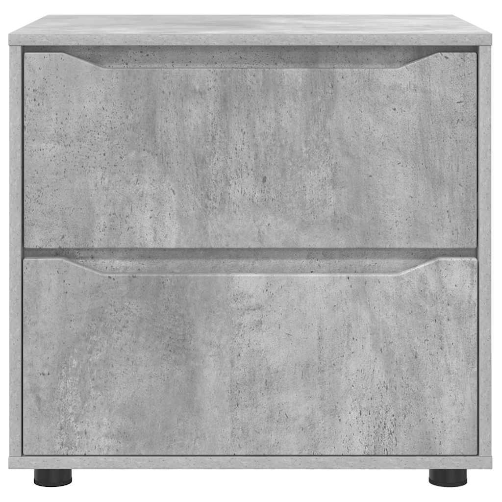 vidaXL Szafka do przechowywania Betonowy szary 60 x 48 x 57 cm