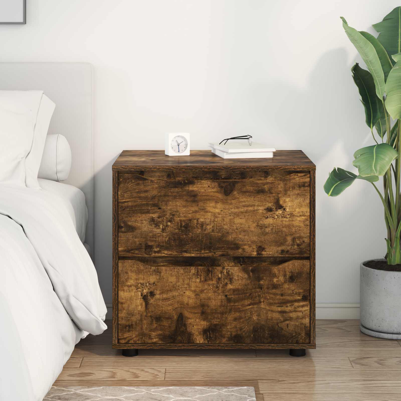 vidaXL Szafka do przechowywania 60 x 48 x 57 cm Drewno inżynieryjne