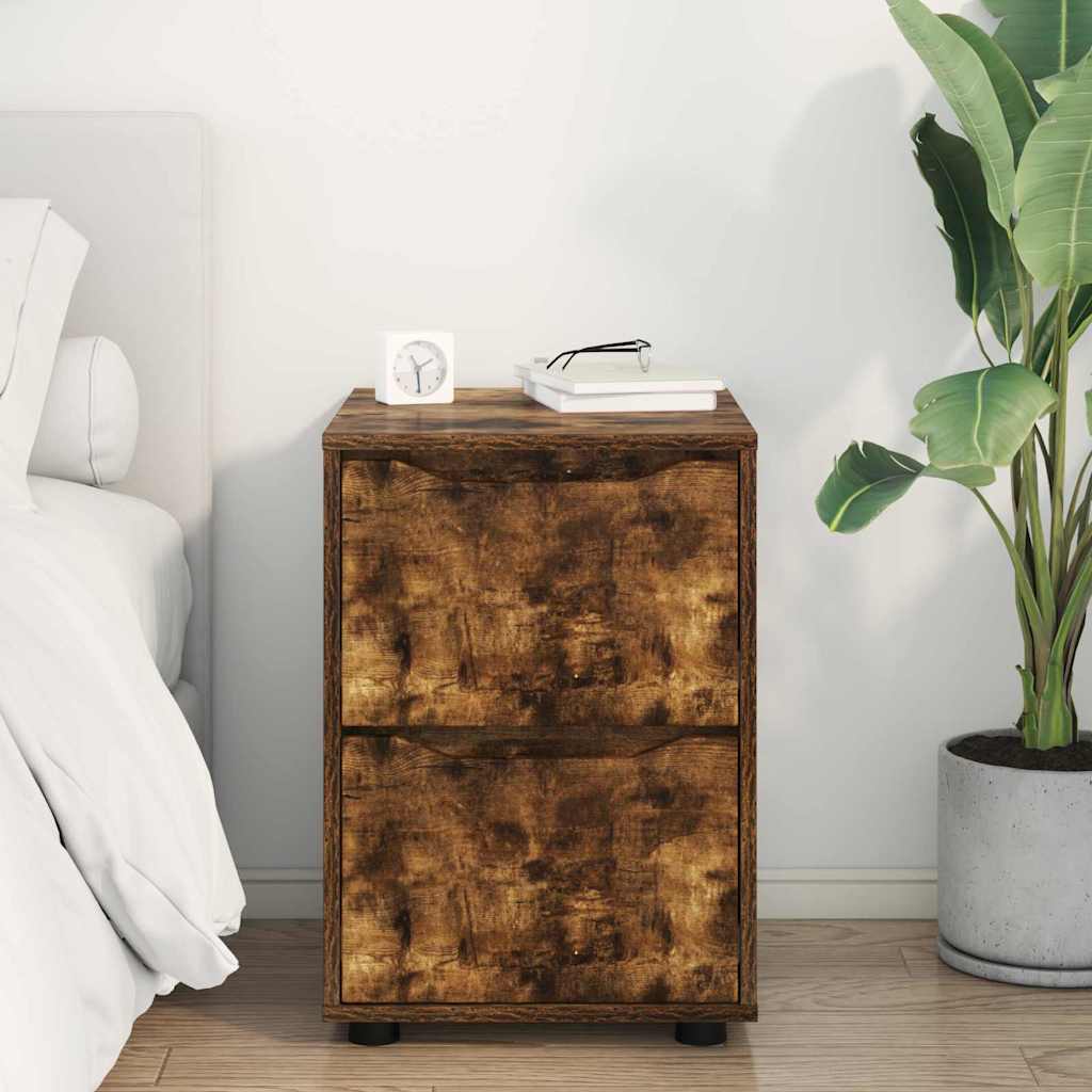 vidaXL Szafka do przechowywania Dąb wędzony 40 x 48 x 57 cm