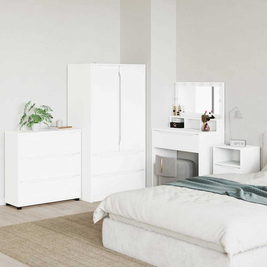 vidaXL Szafka do przechowywania Biały 80 x 31 x 81 cm
